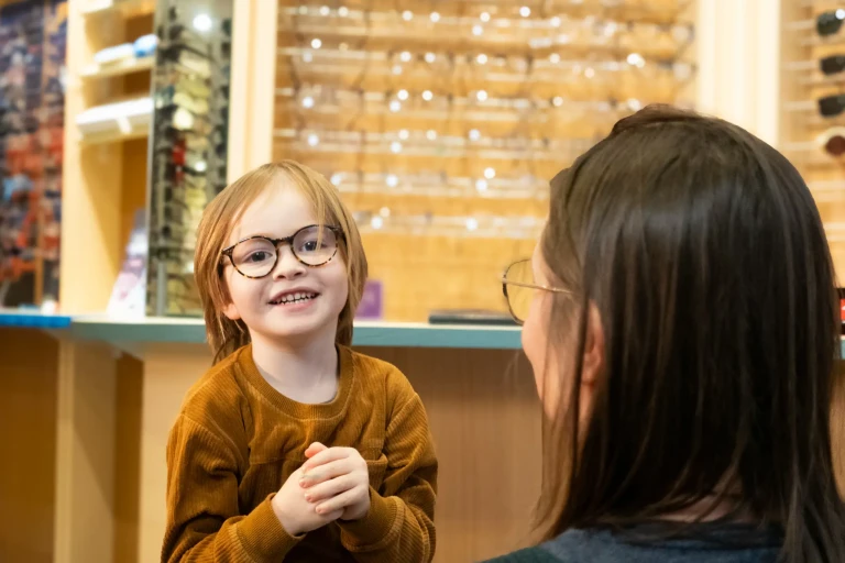 lunettes pour enfants à hem