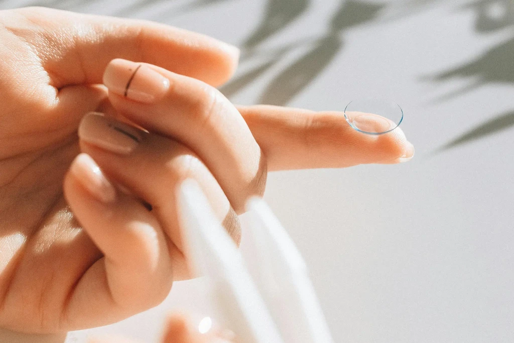 lentilles de contact